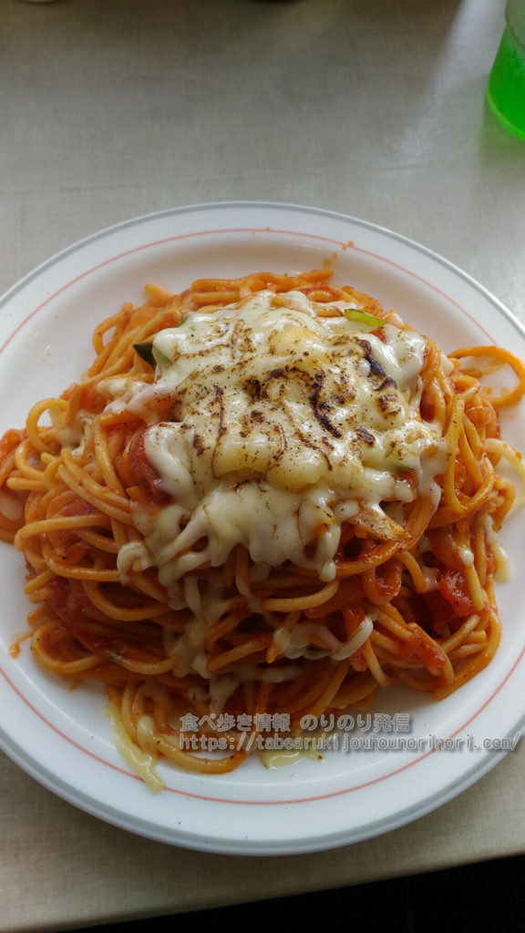 ナポリタン焼きチーズトッピング